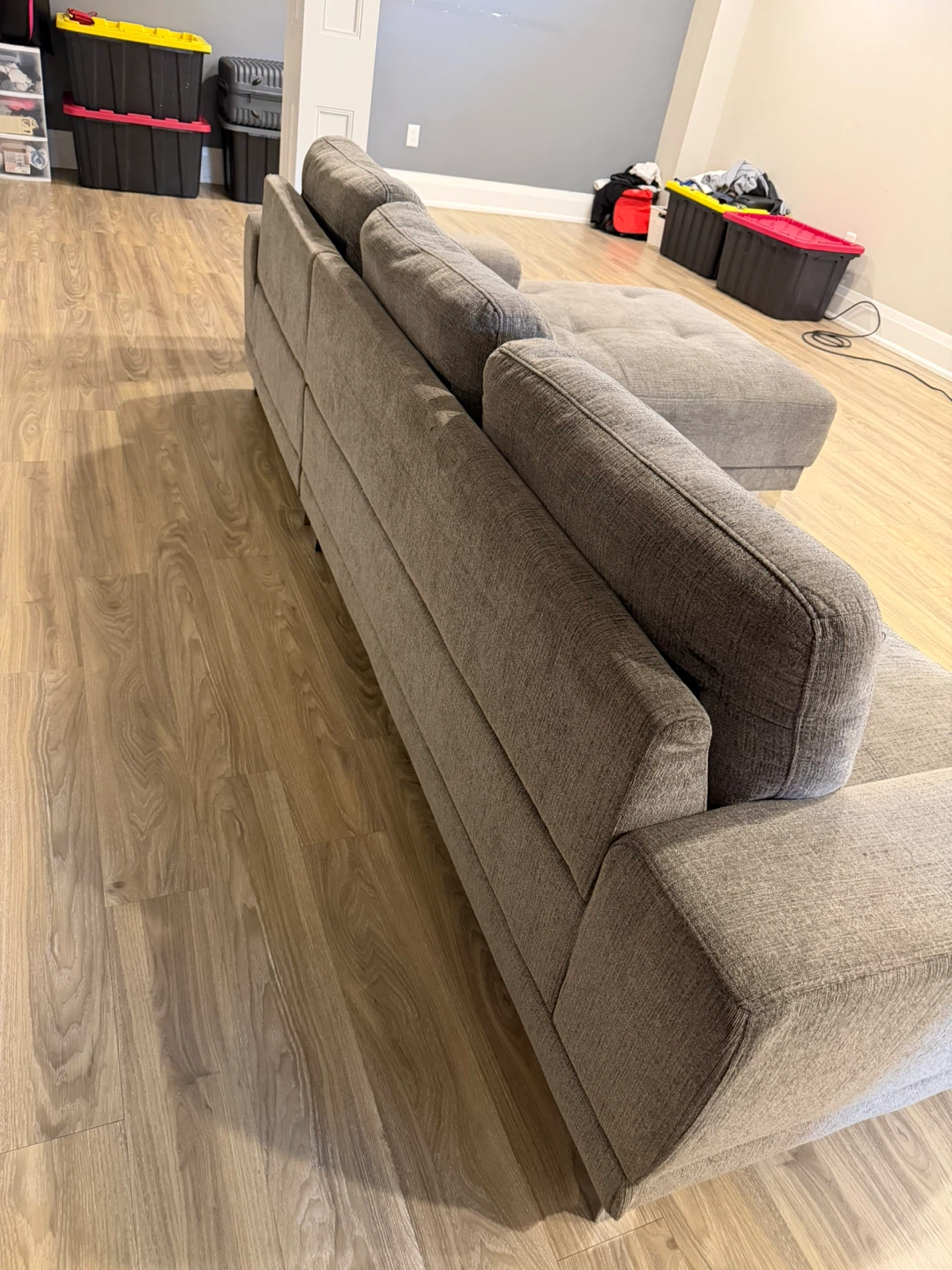 Grey Sectional Sofa - photo 4