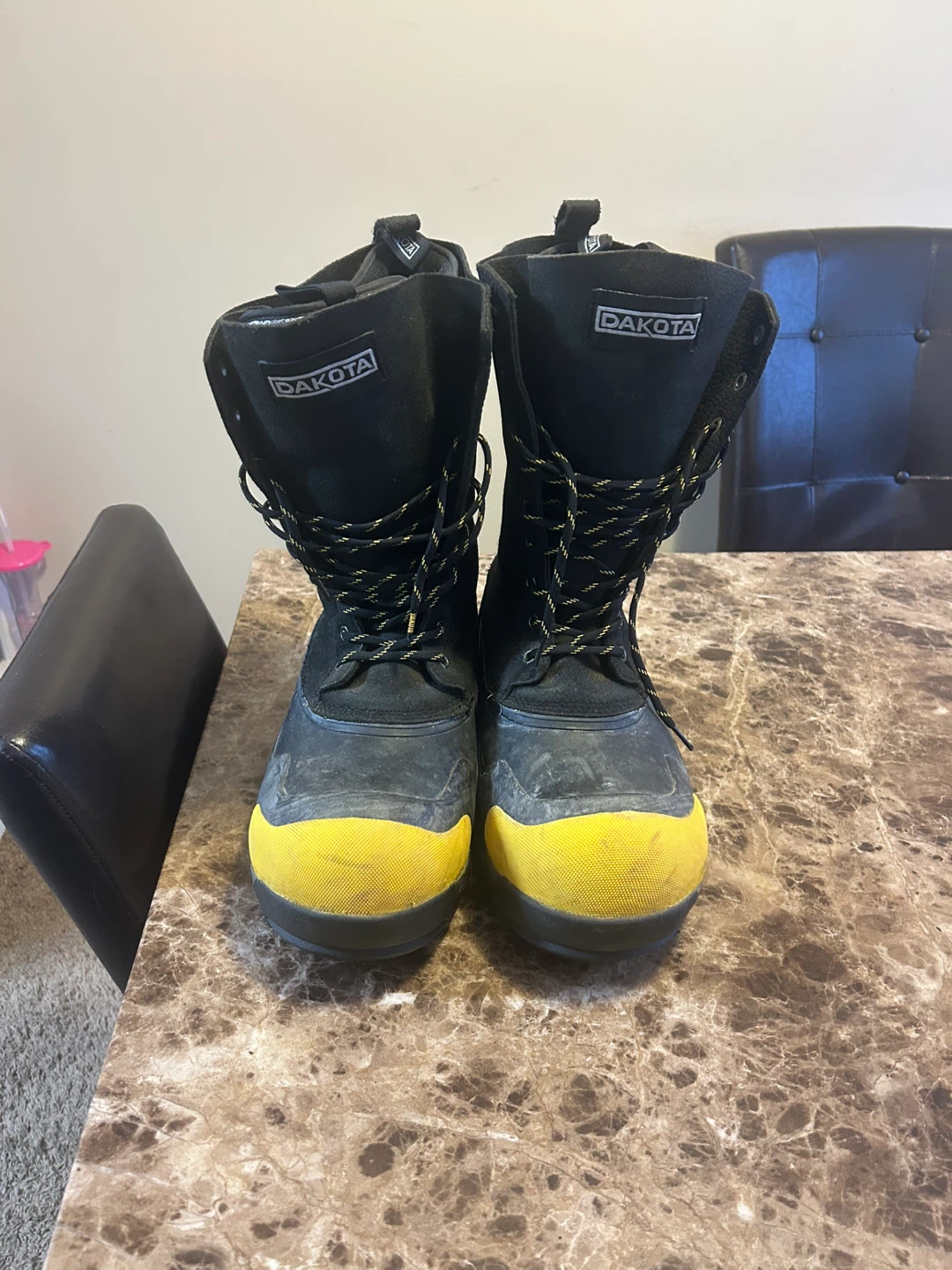 Dakota Men's Black Winter Boots Size 10 - photo 2