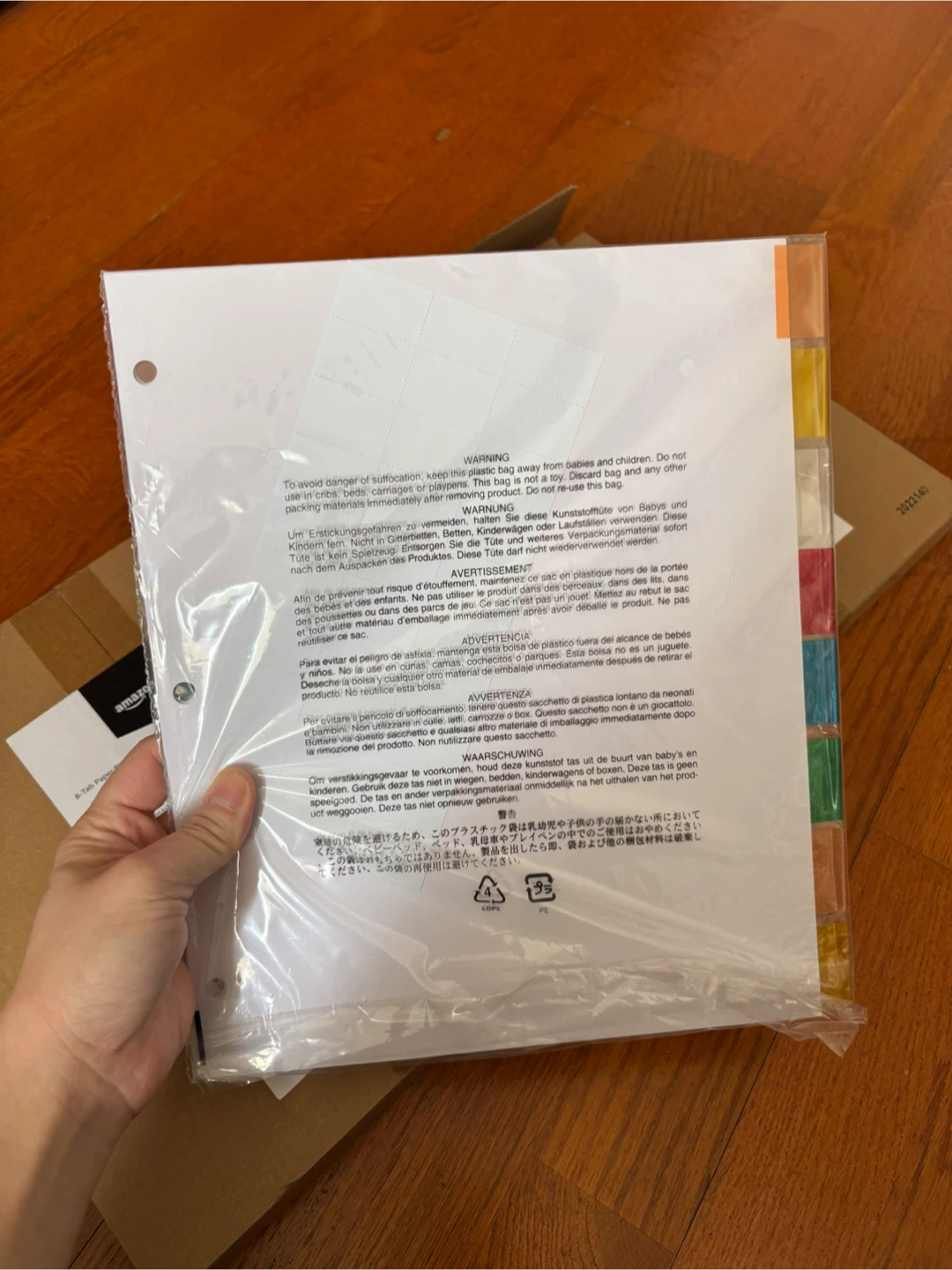 Amazon Basics Plastic Sheet Protectors - photo 2