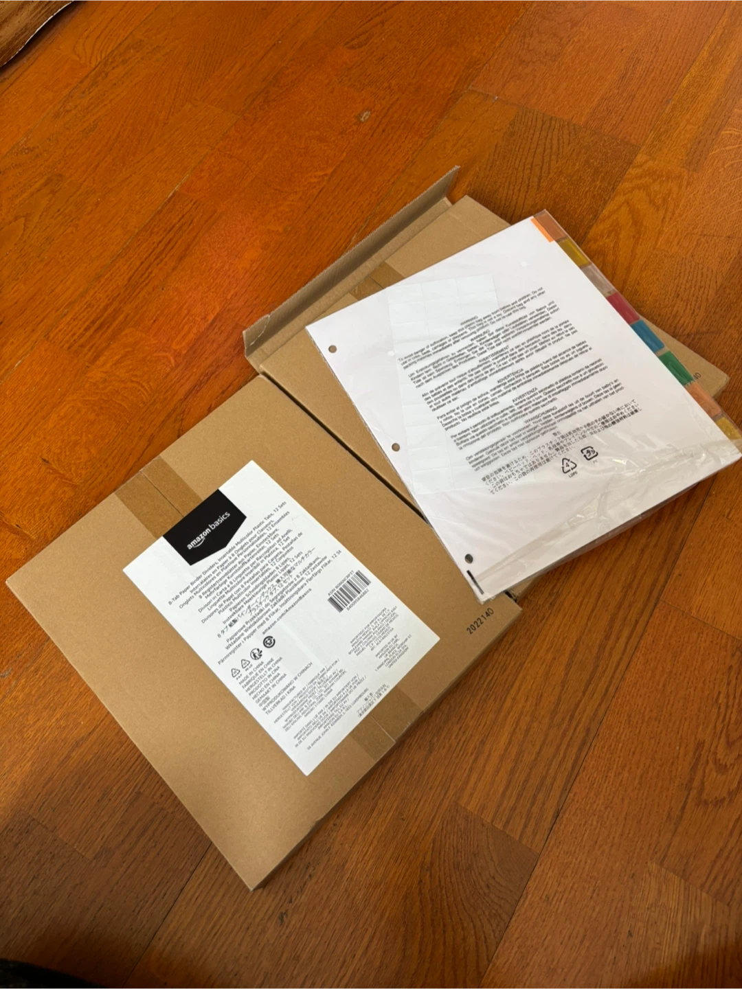 Amazon Basics Plastic Sheet Protectors