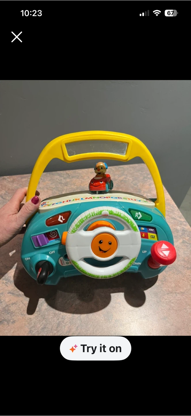 🧡Fisher-Price Laugh & Learn Smart Stages Steering Wheel Toy
