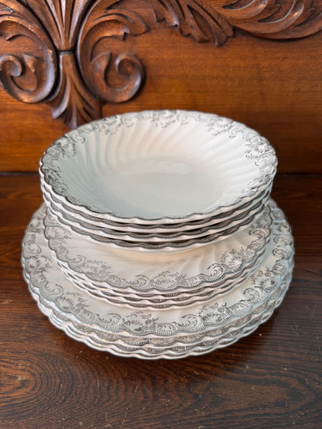 Johnson Bros Snowwhite Regency Ironstone Dinner Set - photo 5
