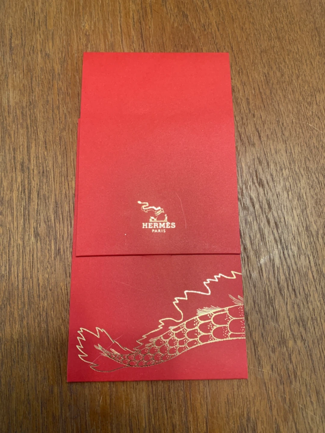 Hermès Red Dragon Envelope - photo 2