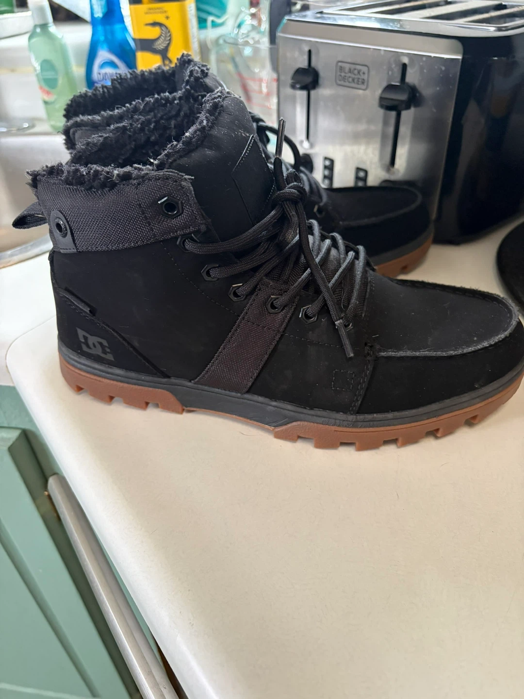 DC Shoes Black Winter Boots size 10 - photo 3