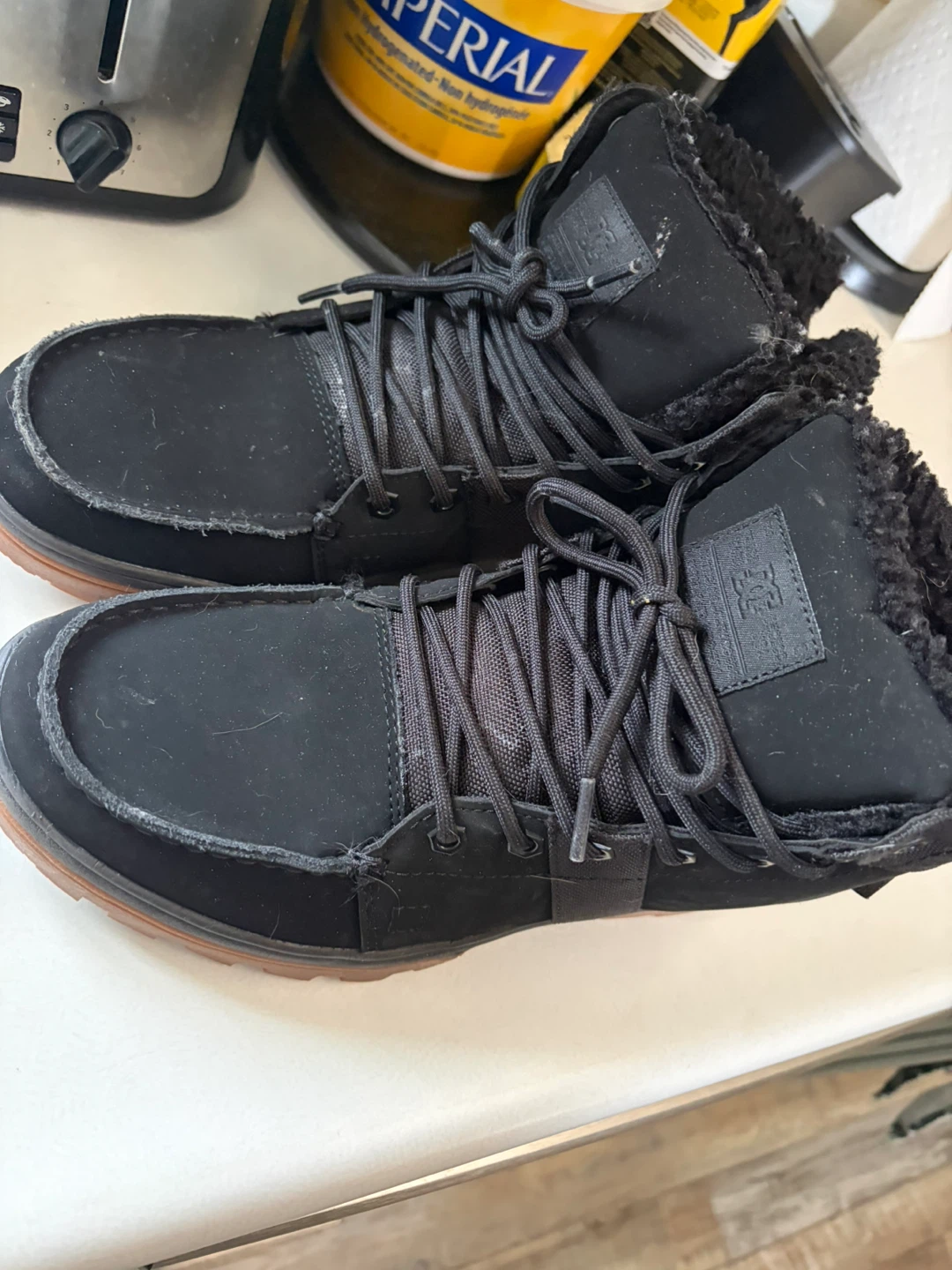 DC Shoes Black Winter Boots size 10 - photo 2