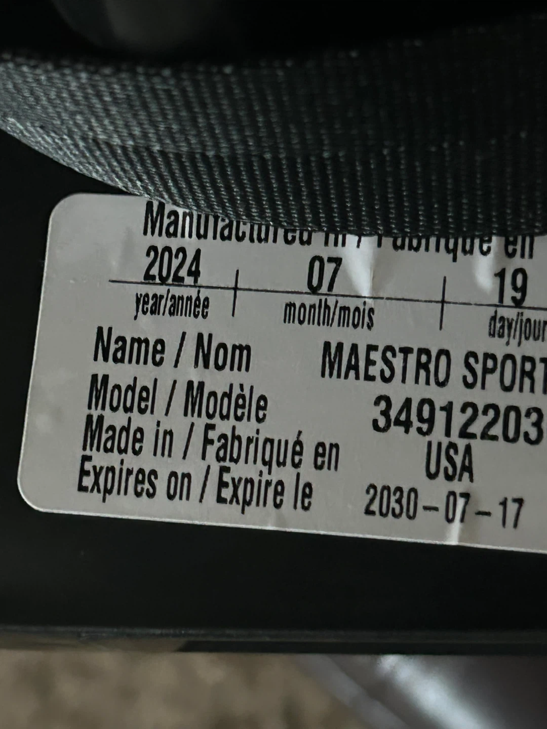 Evenflo Maestro Sport Car Seat - photo 4