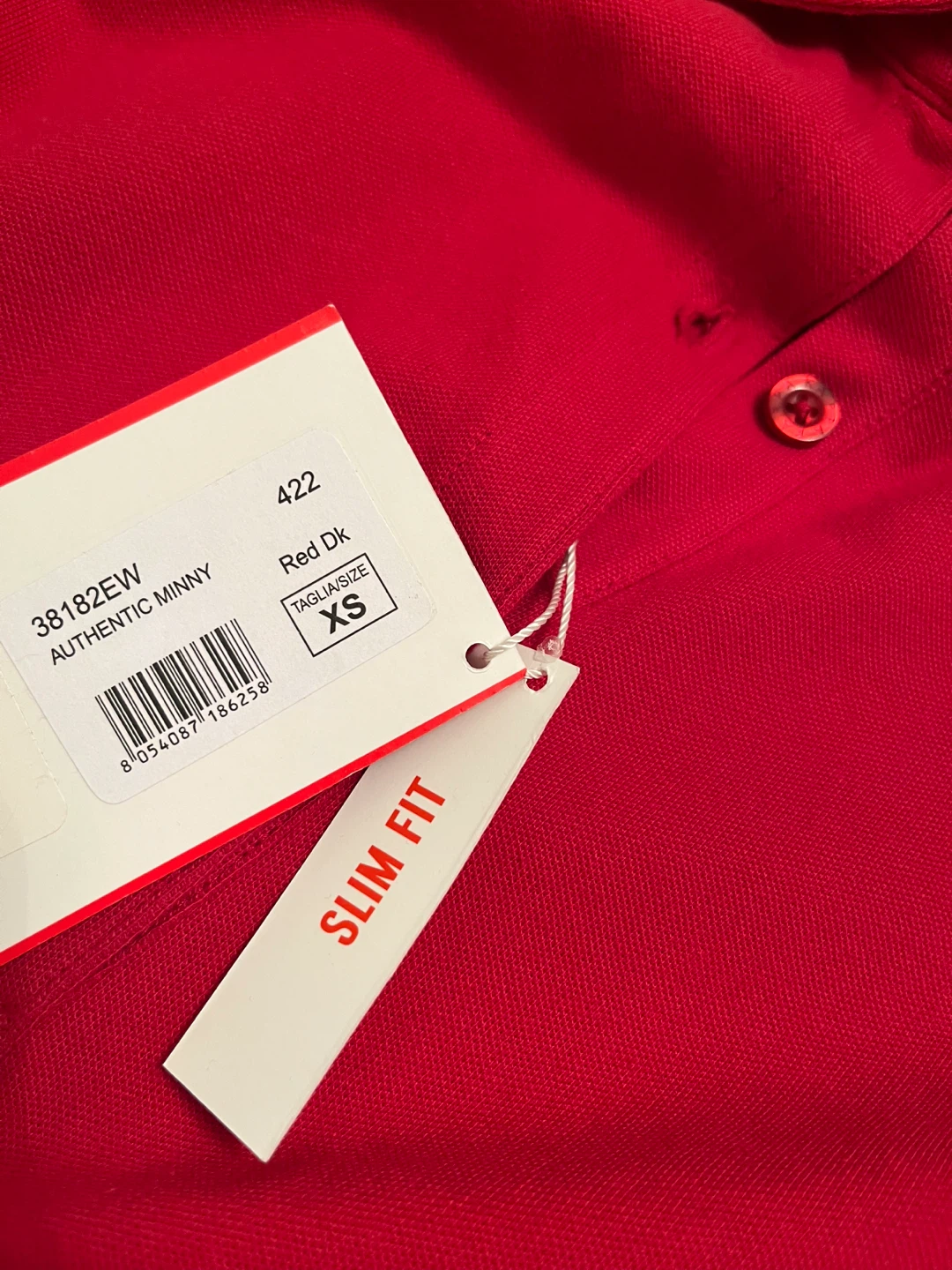 🆕Kappa Red Authentic Minny Polo Dress XS - photo 4