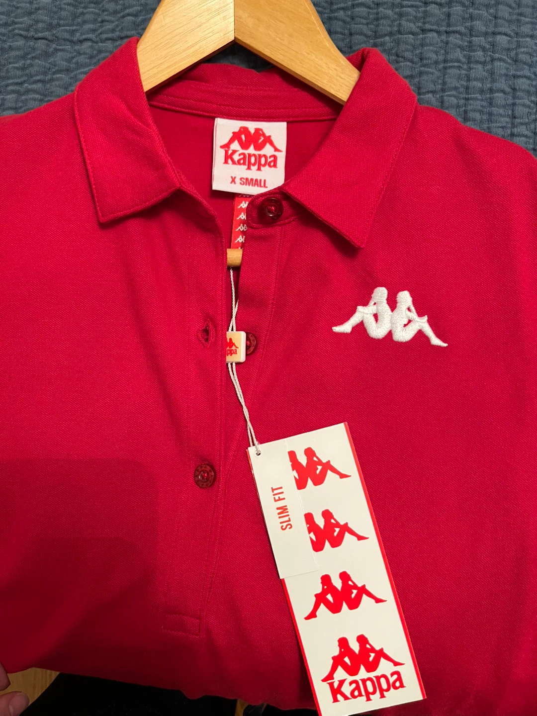 🆕Kappa Red Authentic Minny Polo Dress XS - photo 3