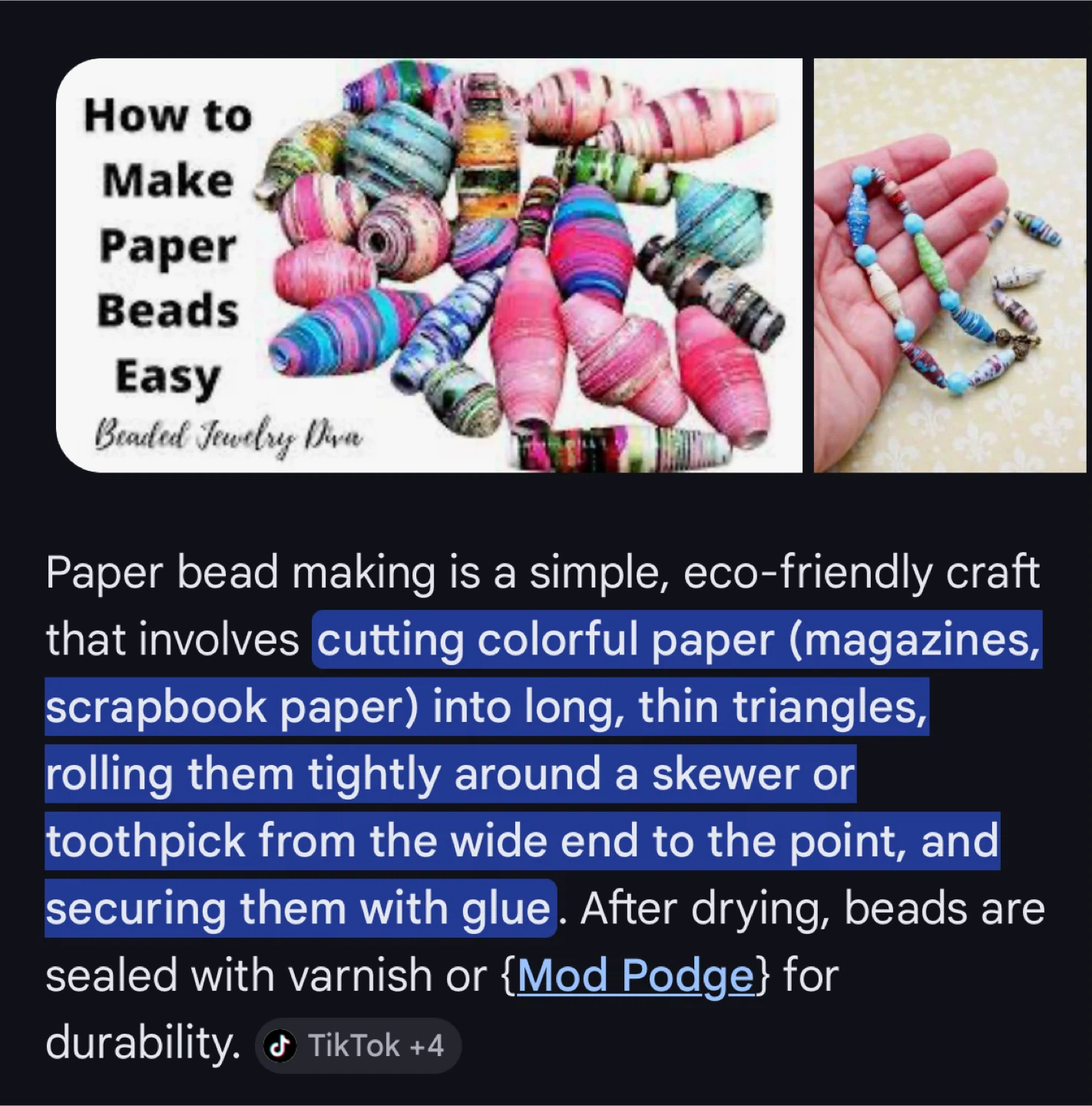 Handmade Paper Bead tool for Crafts - photo 2