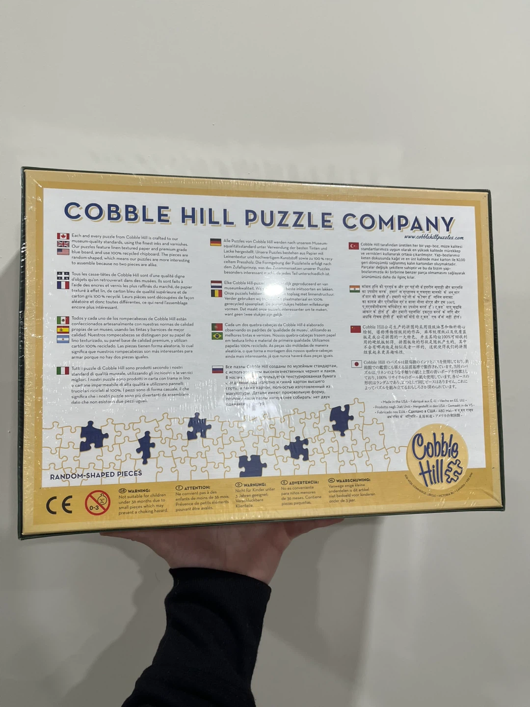 🆕Cobble hill cat library puzzle - photo 2