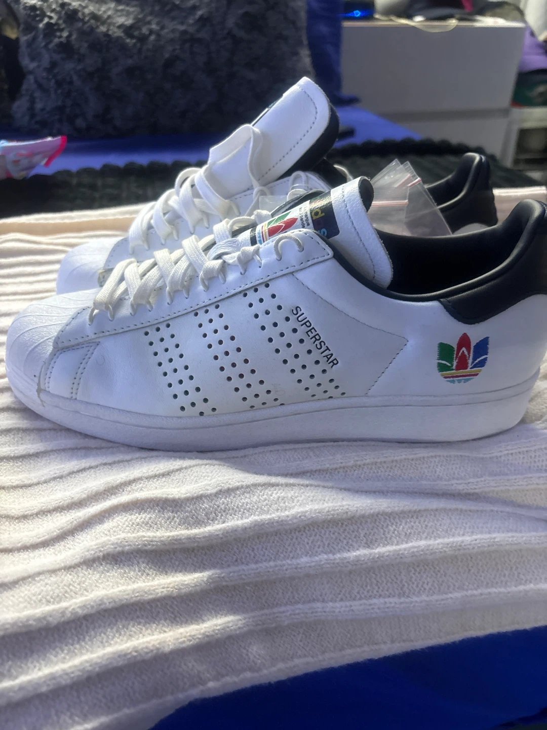 Adidas Superstar Sneakers with Extra Laces - photo 3