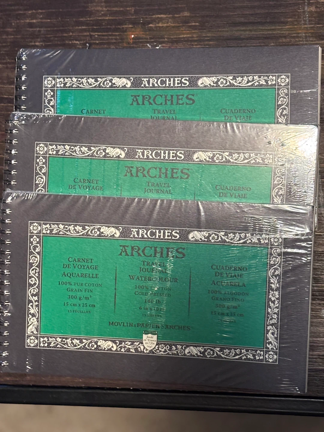 Arches Watercolour Travel Journal 140 lb. 6" X 10" cold press