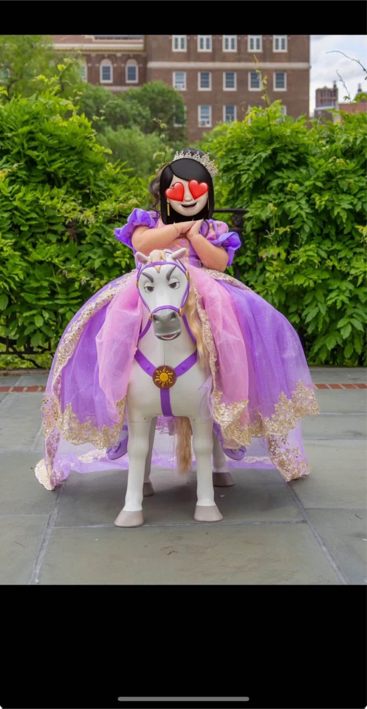 Girls Purple Princess Costume Dress - photo 4
