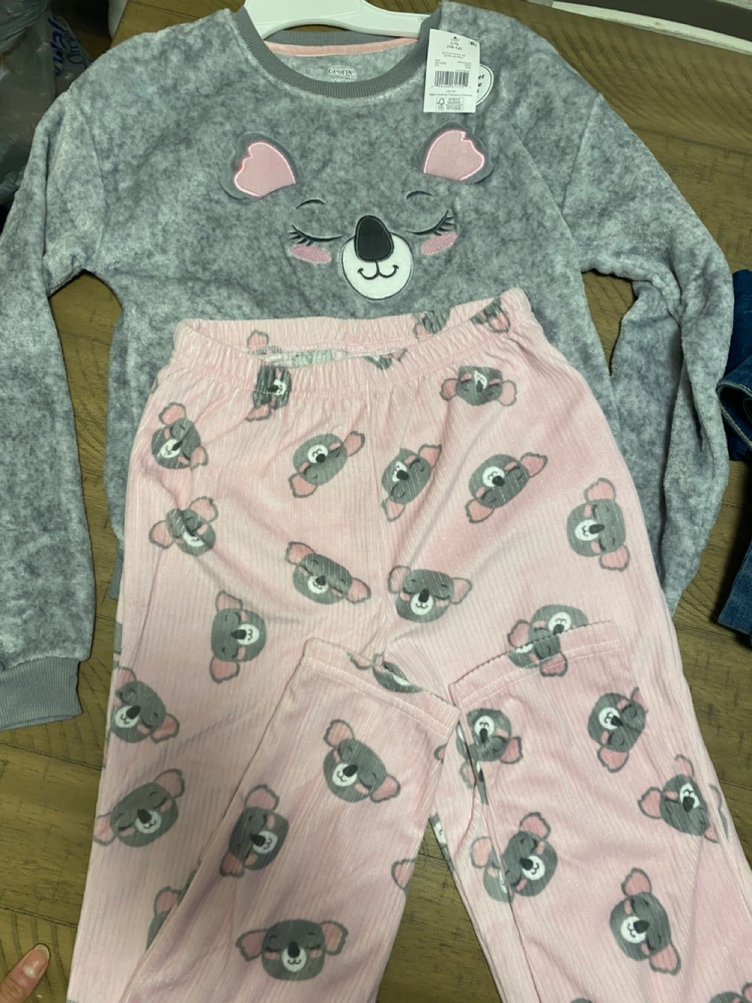 George Girls Koala Pajama Set Size L (10-12) - photo 3