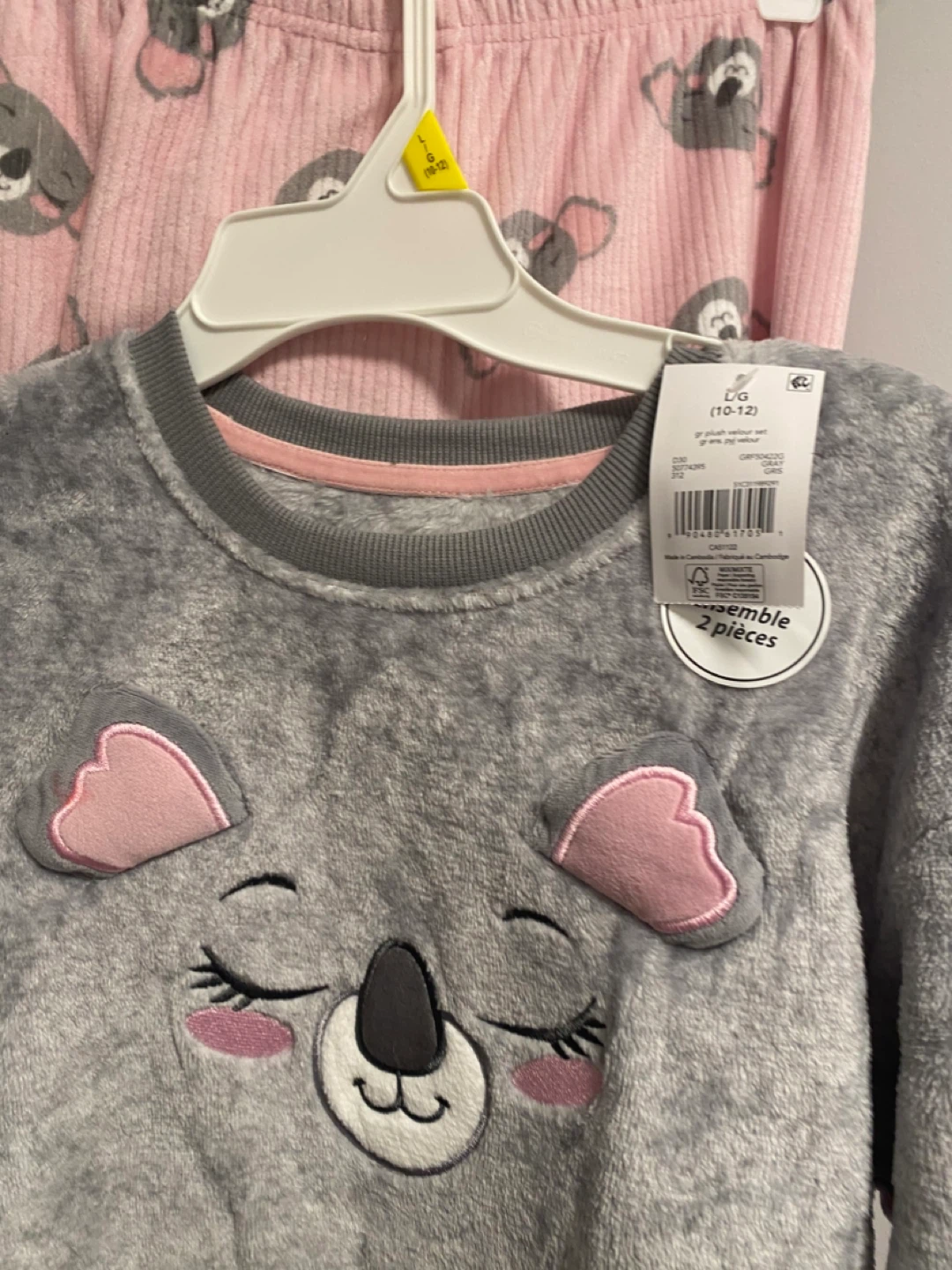George Girls Koala Pajama Set Size L (10-12) - photo 5