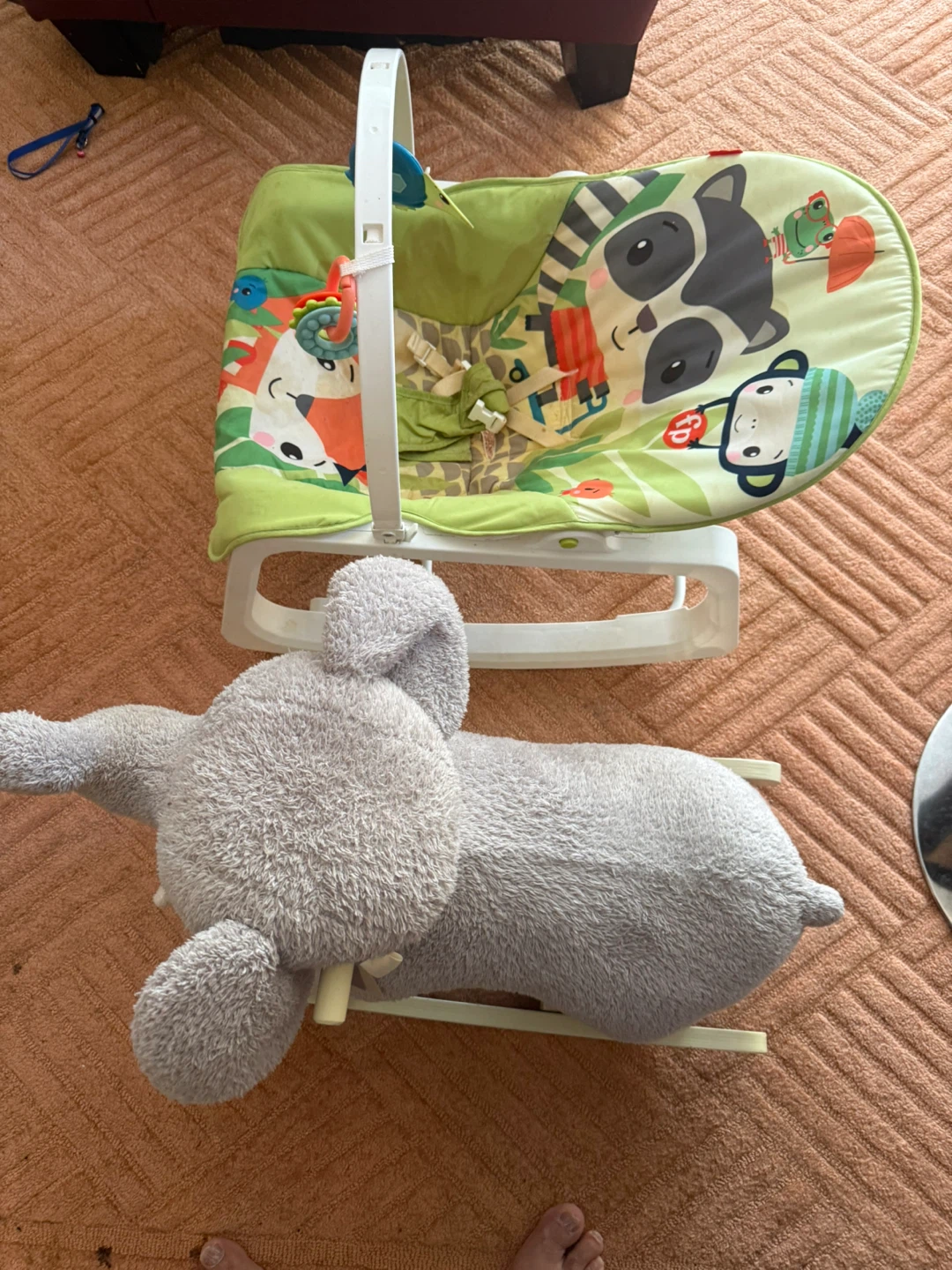 Fisher-Price Rocker and Elephant Rocking Toy Set