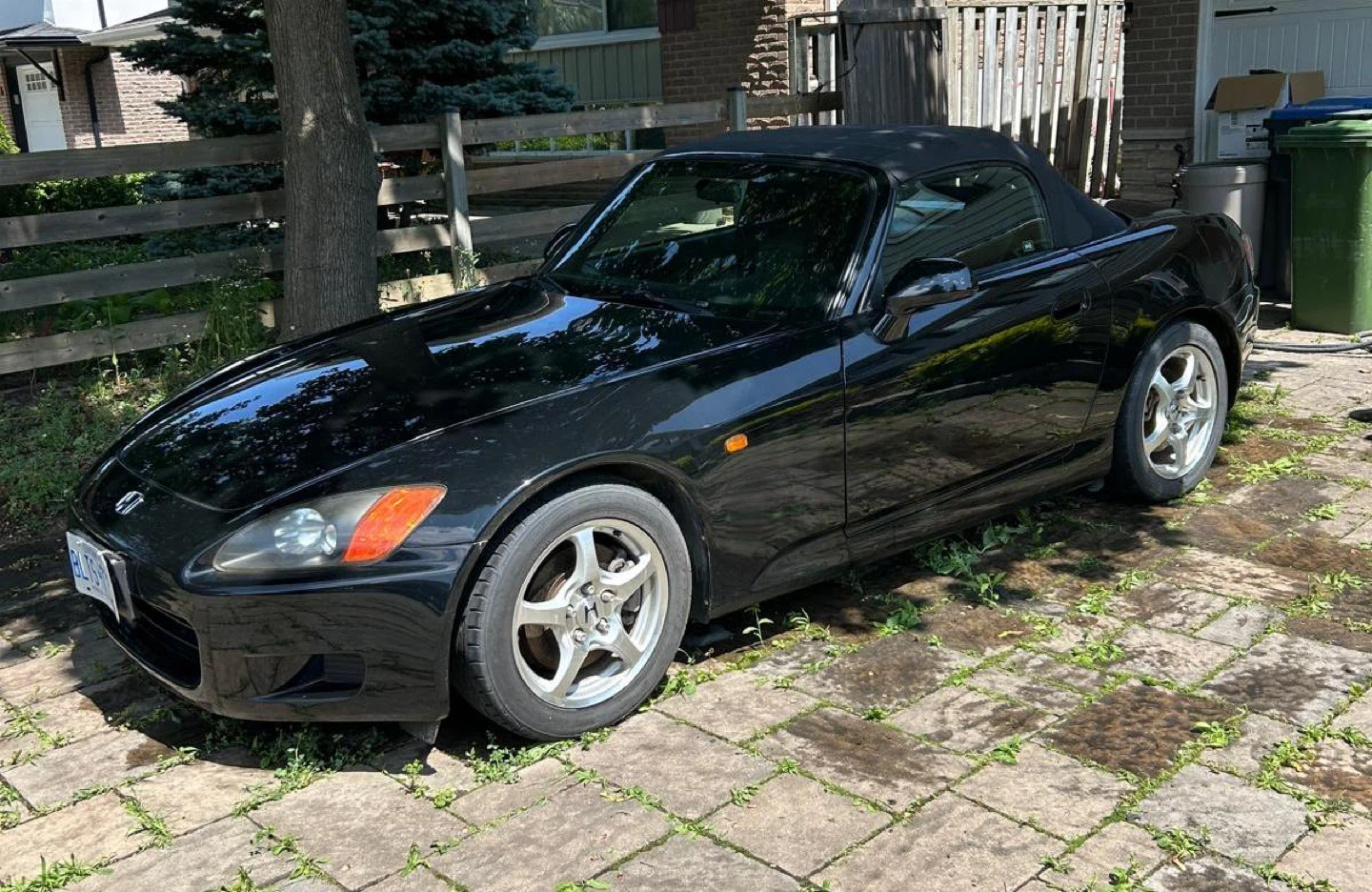 Black Honda S2000 Convertible - photo 3