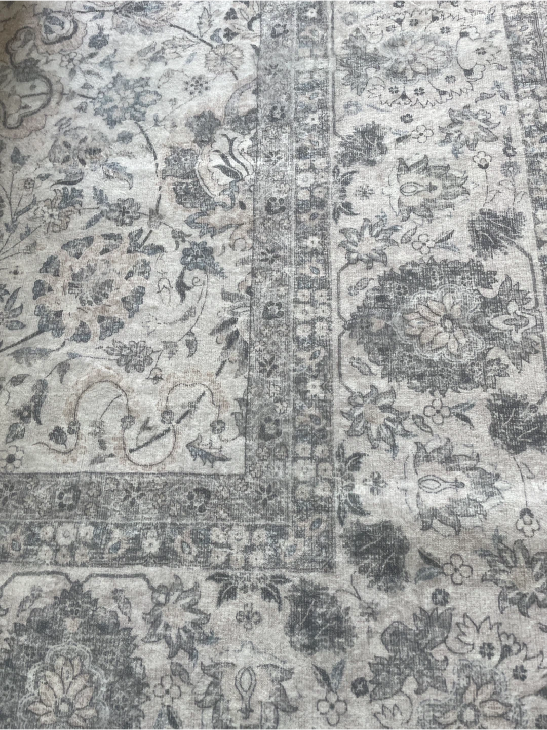 Floral Medallion Area Rug