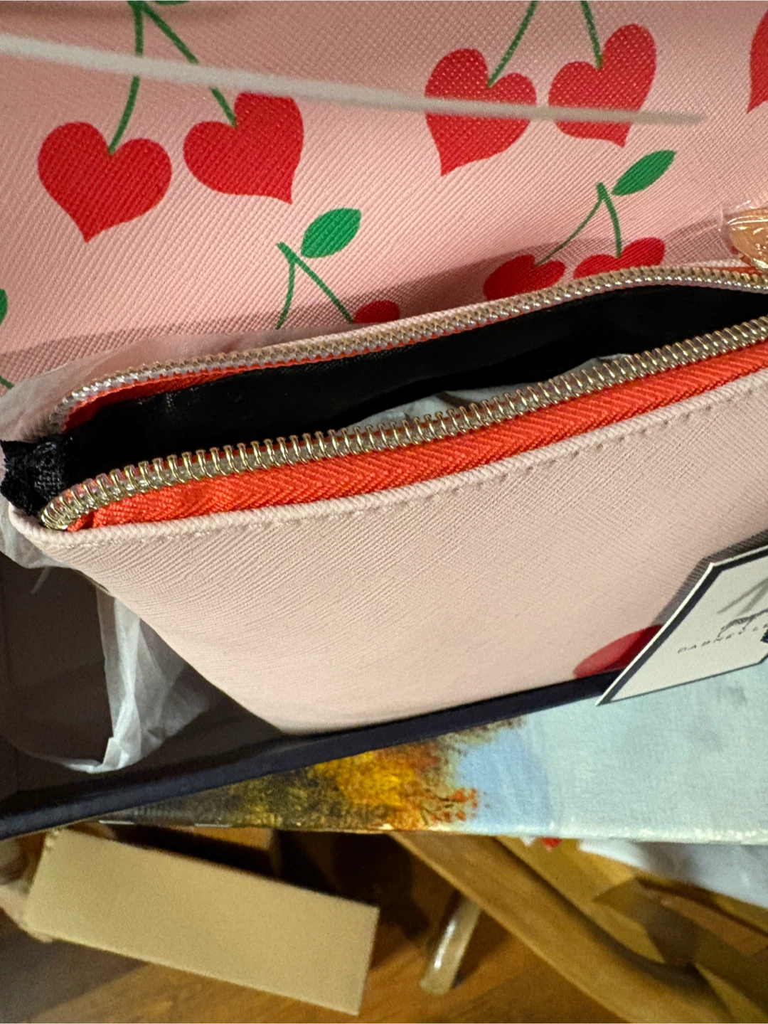 Dabney Lee Cherry Pattern Cosmetic Bag Set - photo 2