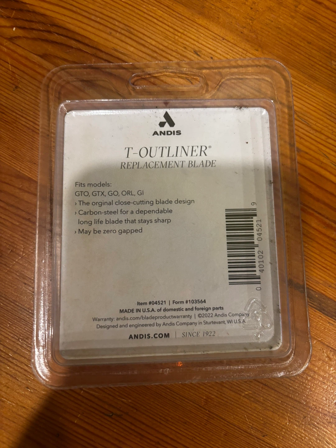 Andis T-Outliner Replacement Blade - photo 2