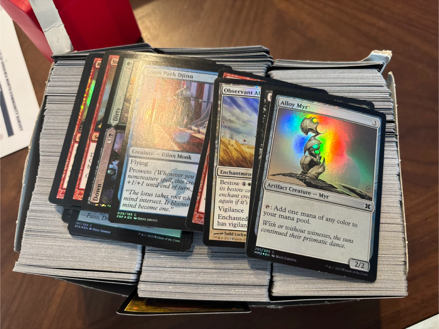Magic the gathering cards over 1000