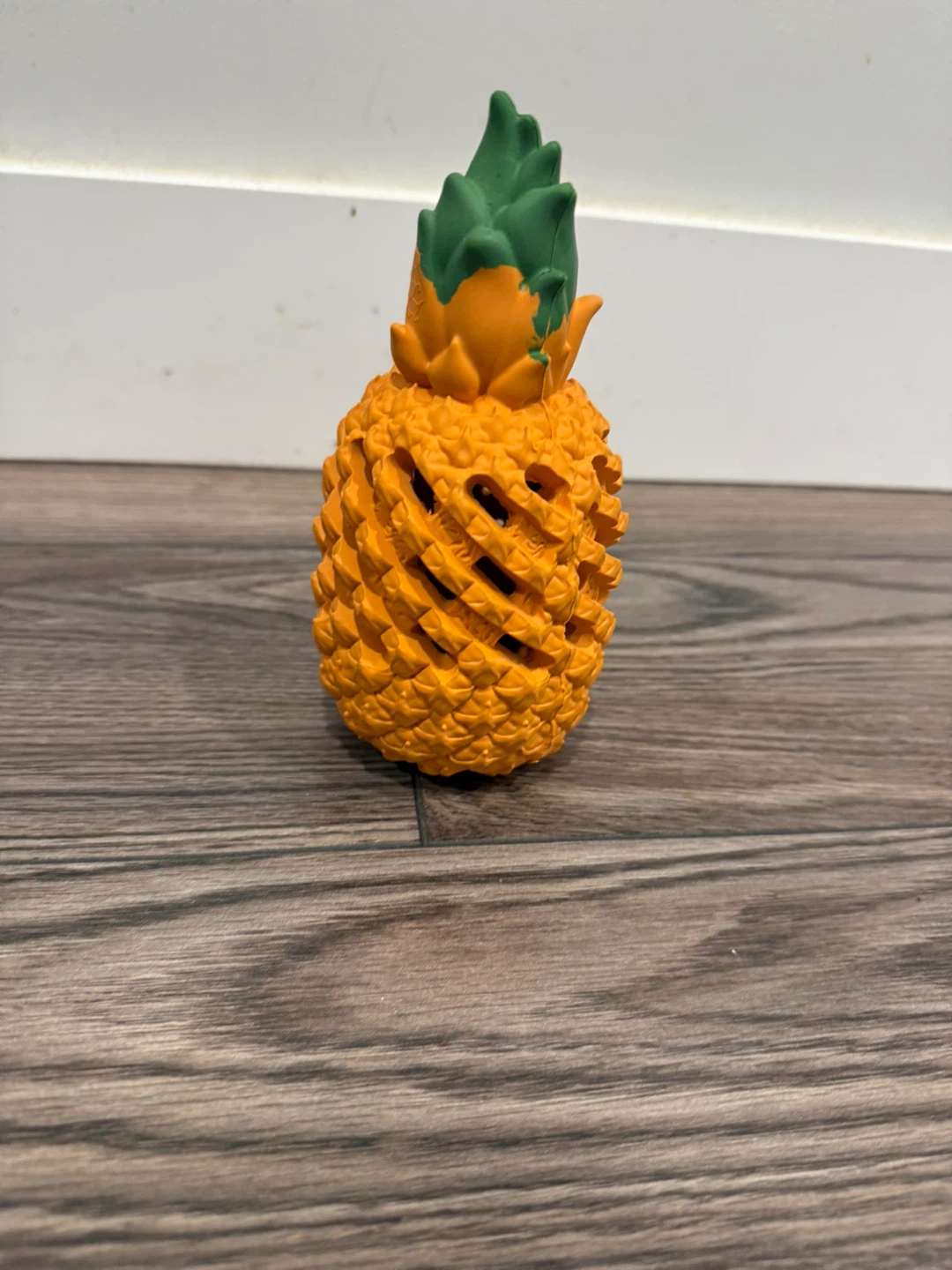 Orange Pineapple Dog Toy