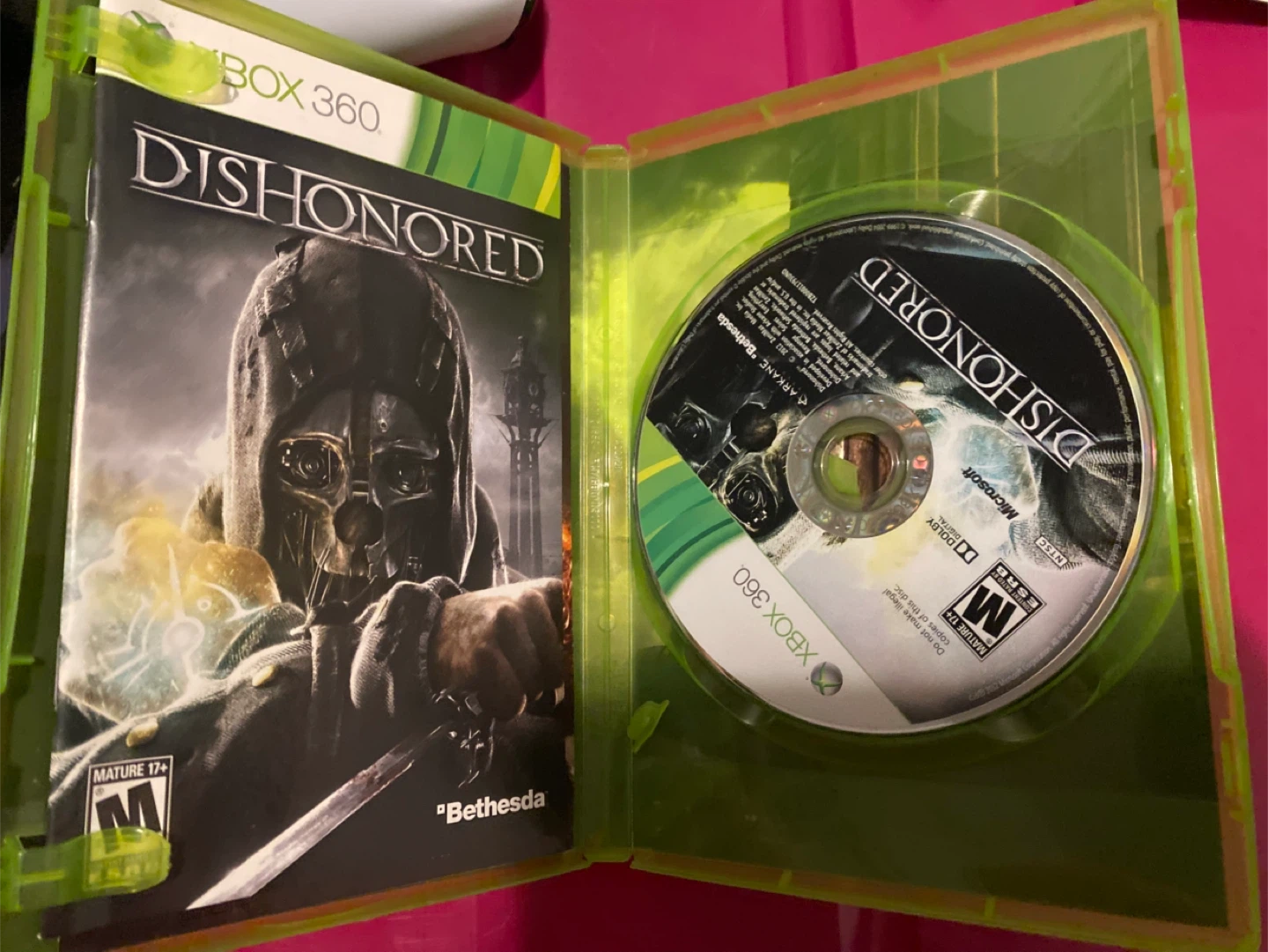 Dishonored & Skyrim CIB Bundle Xbox 360 - photo 2