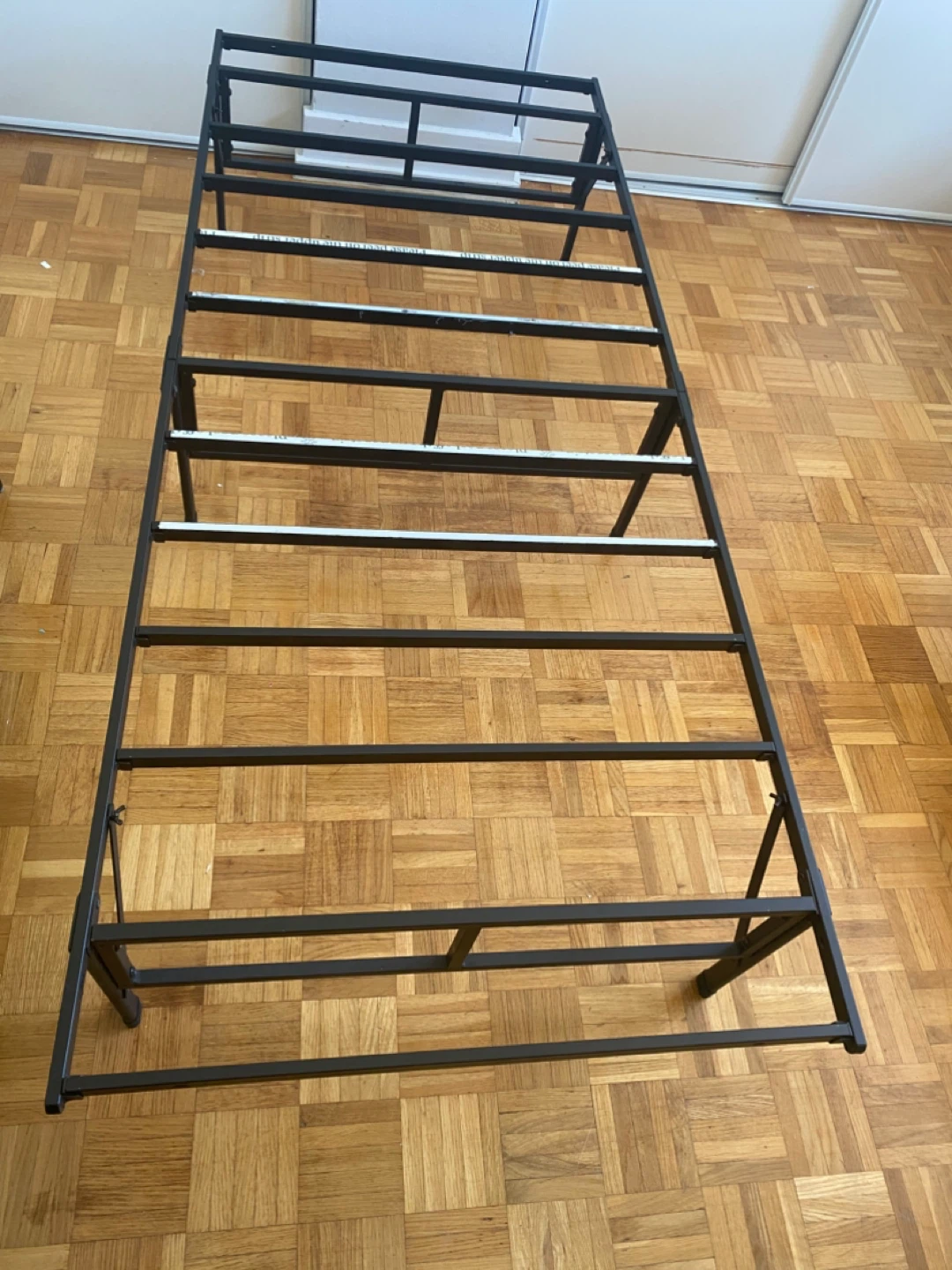 Black Metal Bed Frame - photo 2