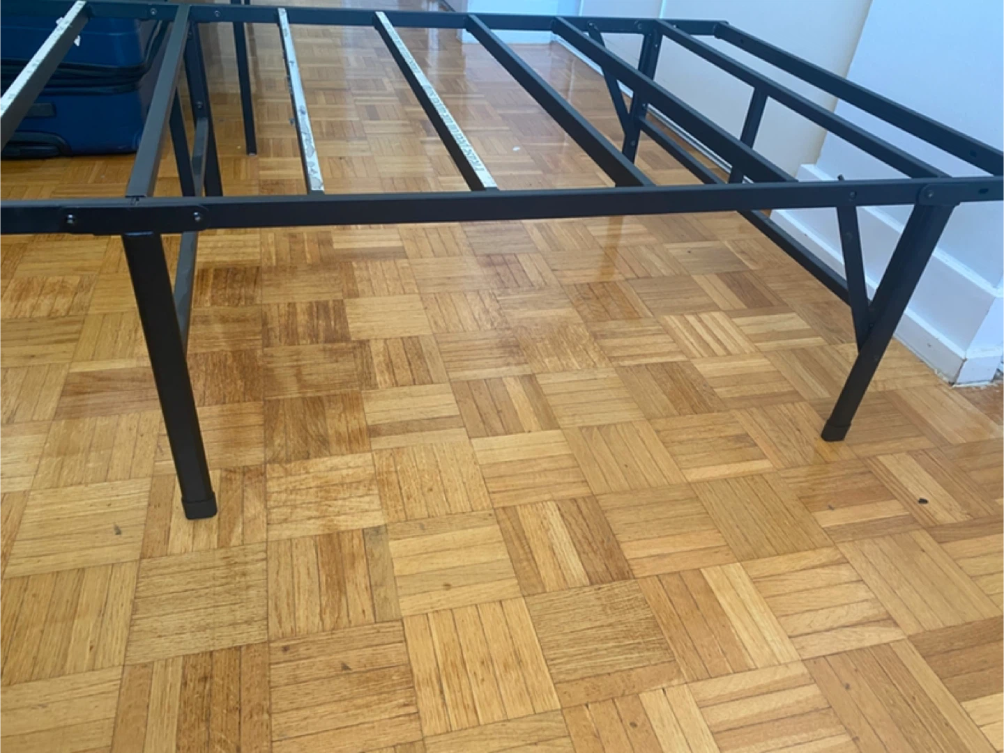 Black Metal Bed Frame - photo 3