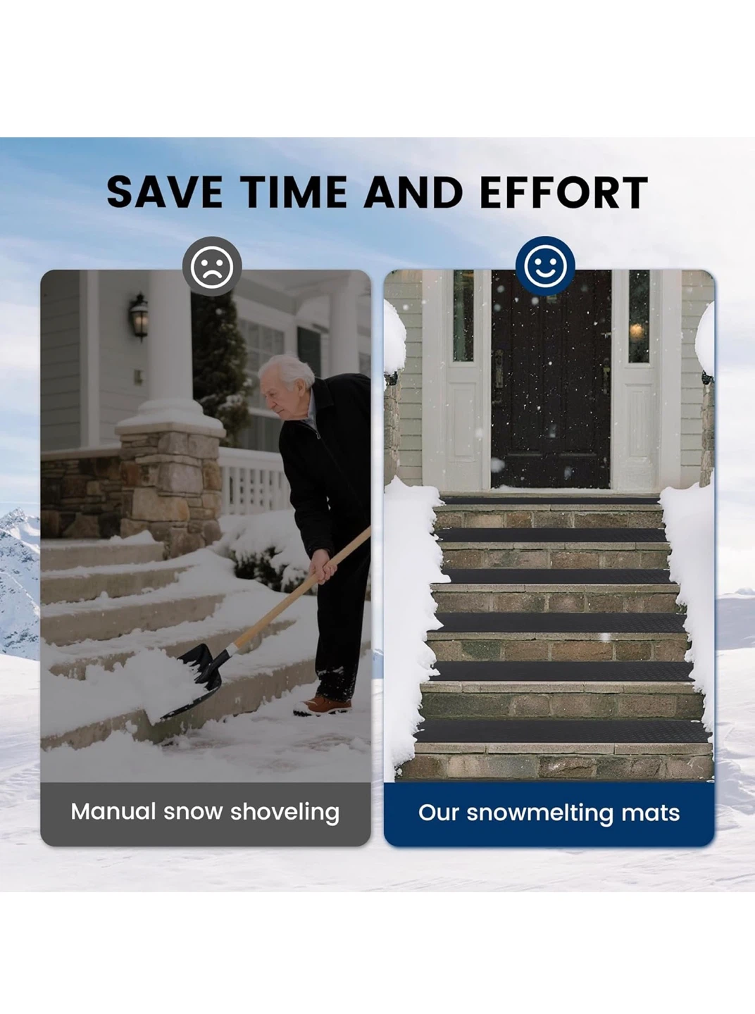 Heated Snow Melting Mats for Outdoor Stairs - 3 Pack HS3 - photo 4