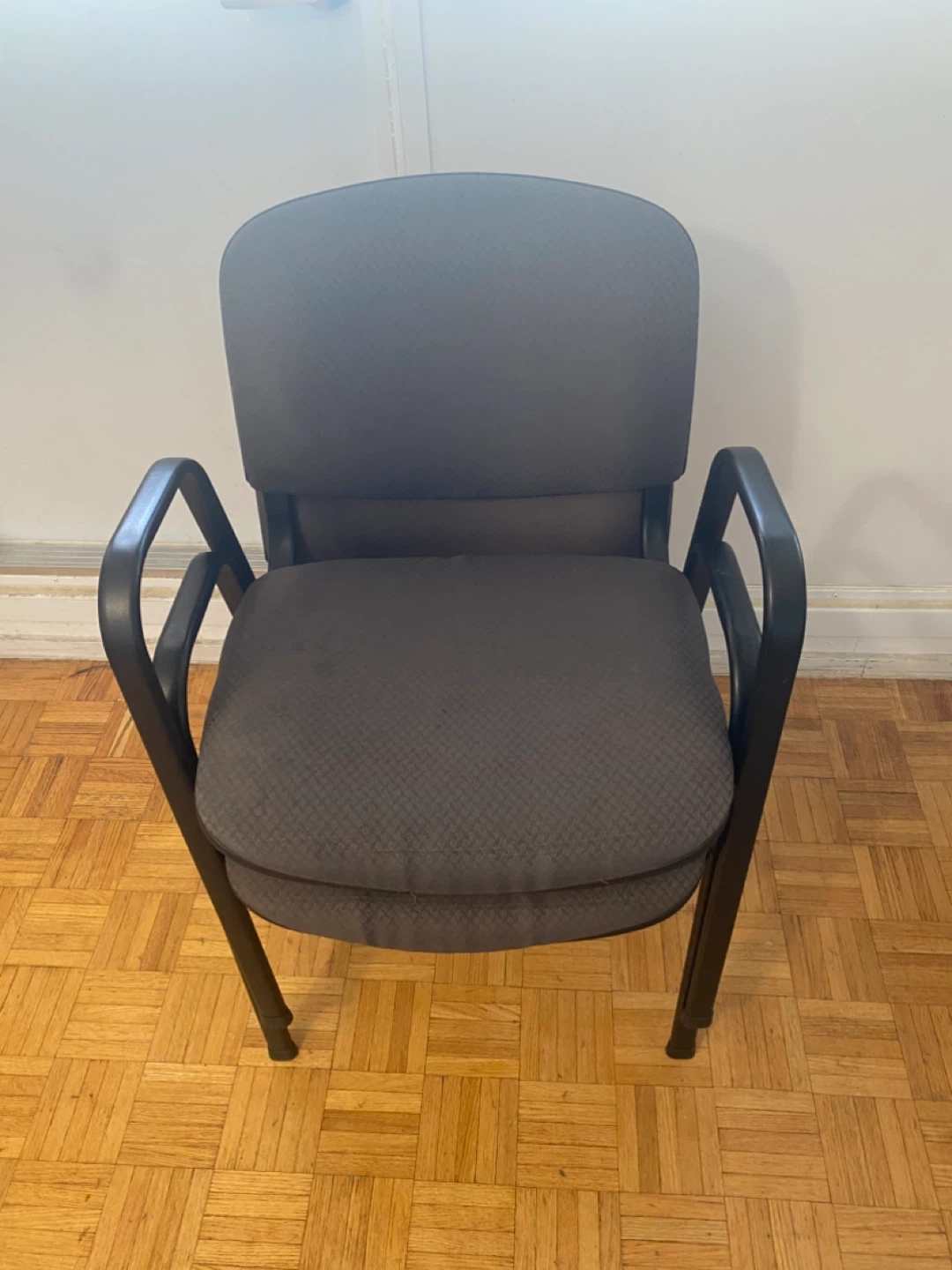 Two Dark Grey Armchair