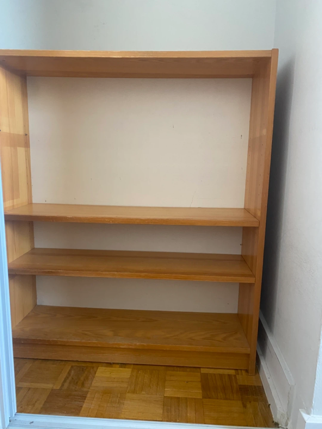 Wooden Bookshelf
