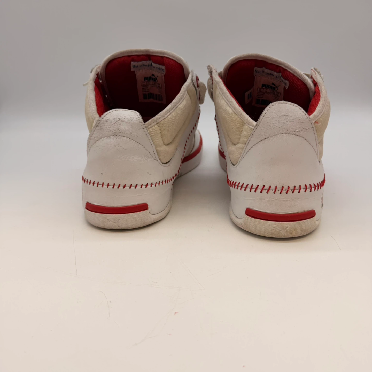 PUMA Ducati Sneakers US 11 EUR 44.5 White Red Mid Top - photo 4
