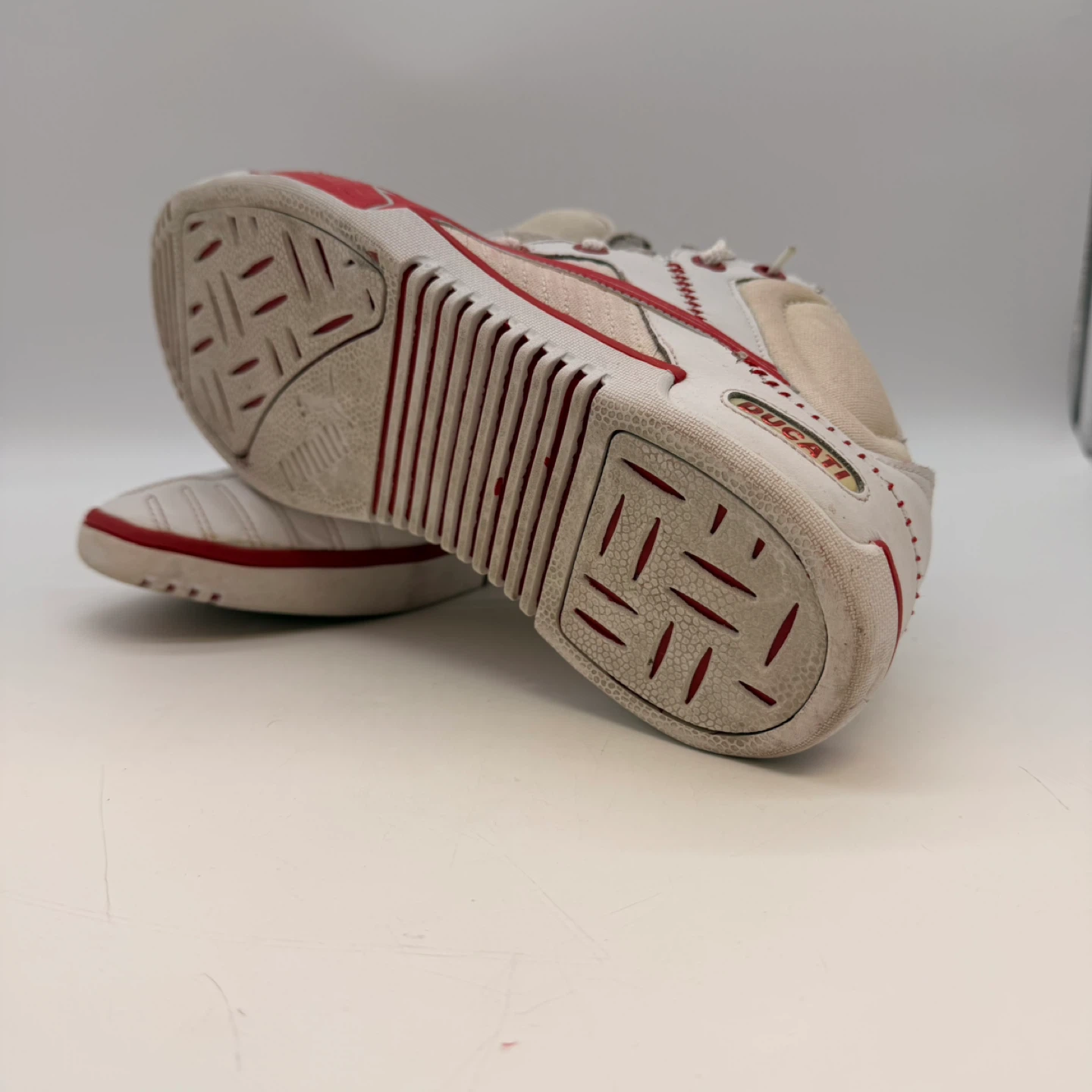 PUMA Ducati Sneakers US 11 EUR 44.5 White Red Mid Top - photo 2