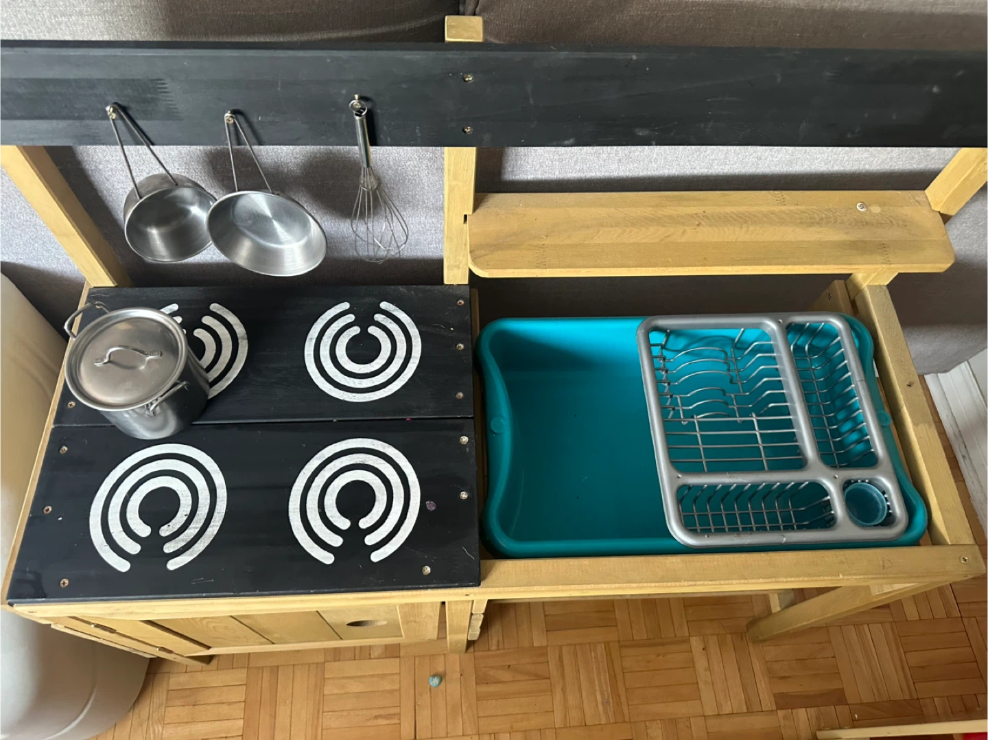 Wooden Play Kitchen with Accessories - photo 3