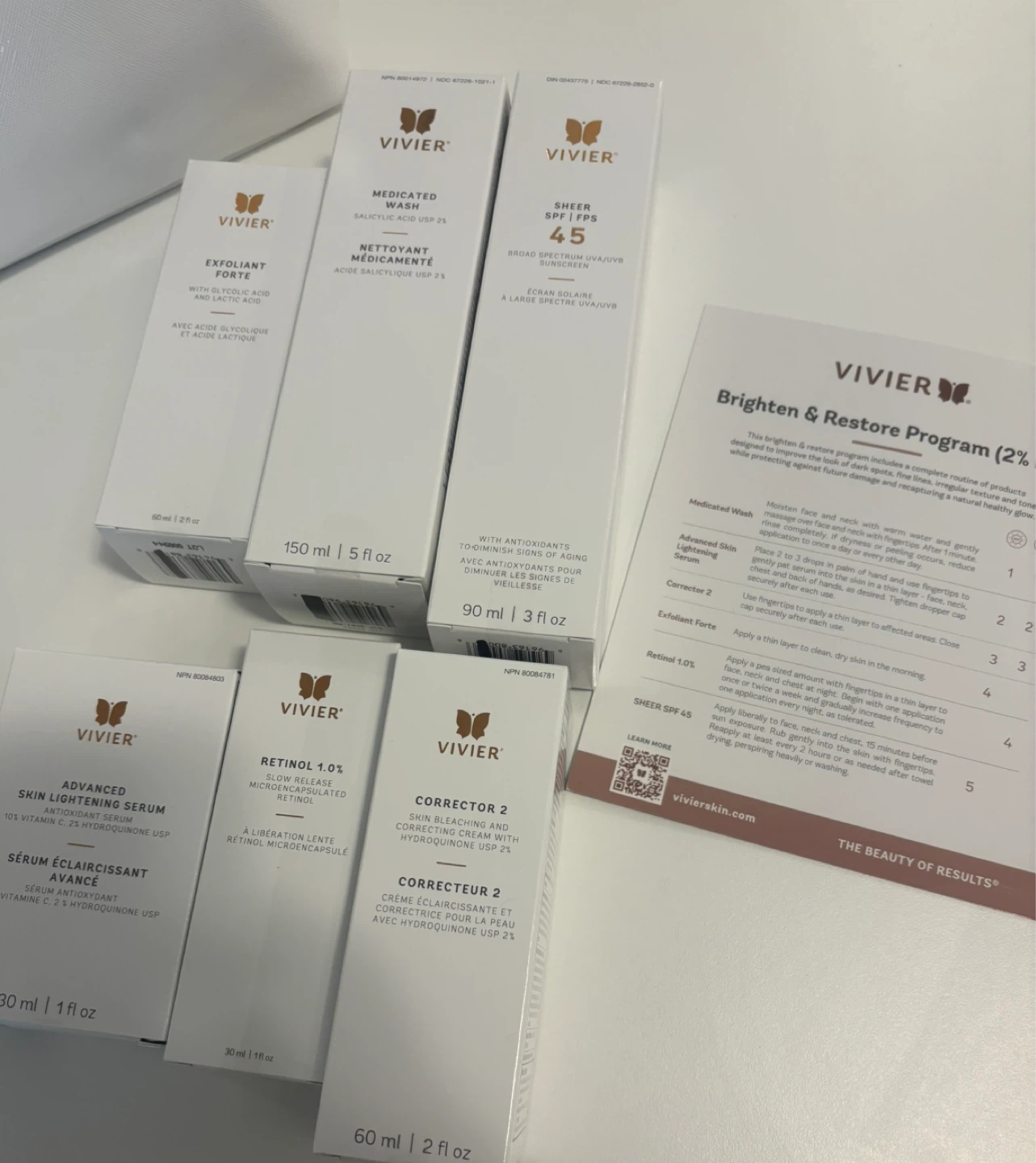 VIVIER Brighten & Restore Program 2% HQ - photo 2