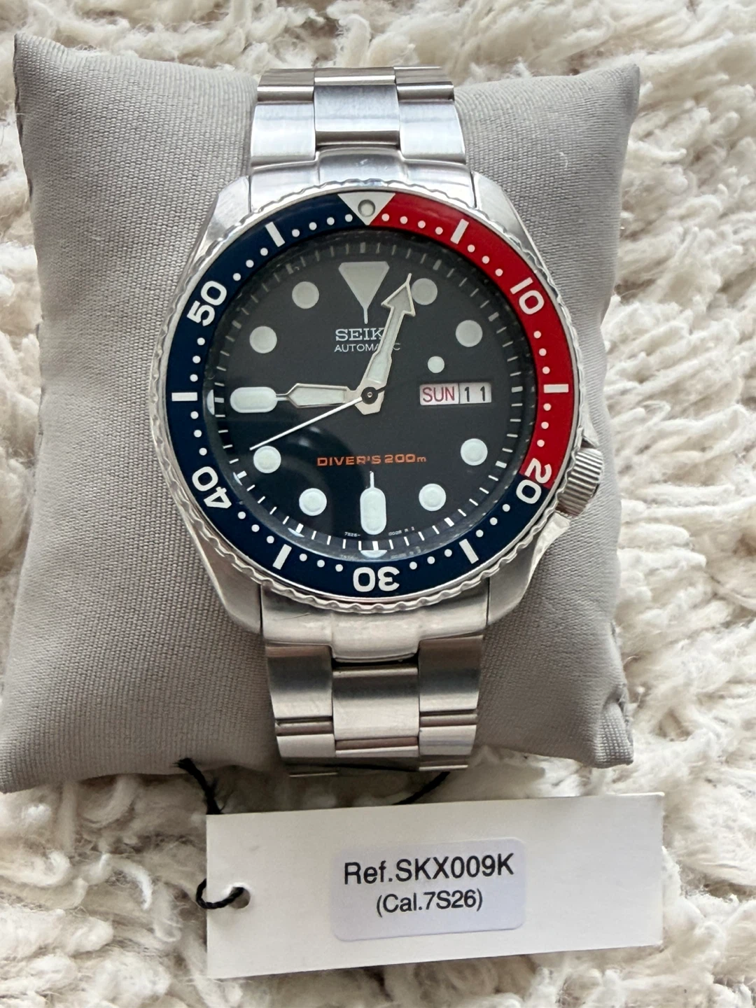 Seiko SKX009K Dive Watch