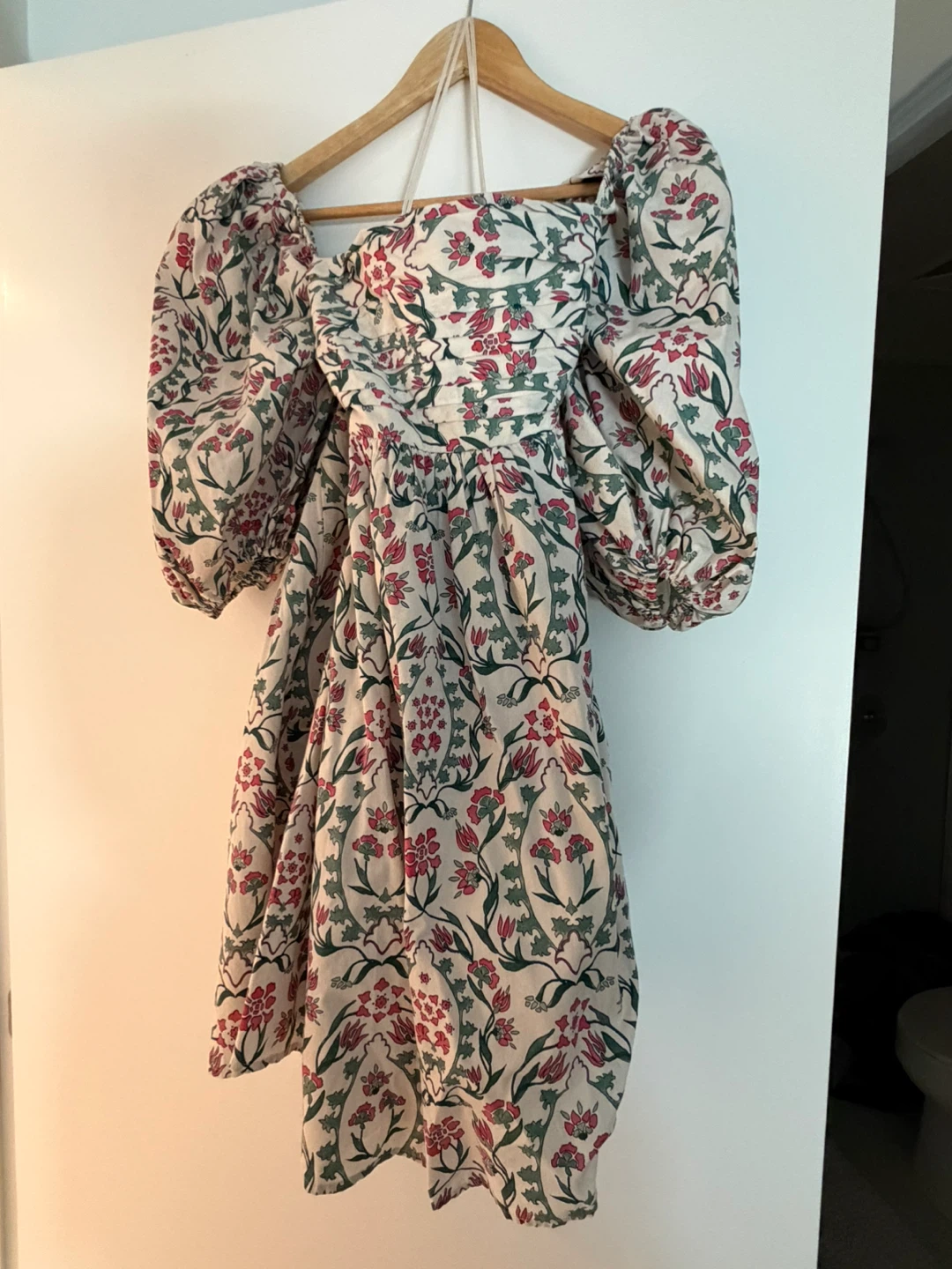 Emerson Poplin Puff Sleeve Mini Dress