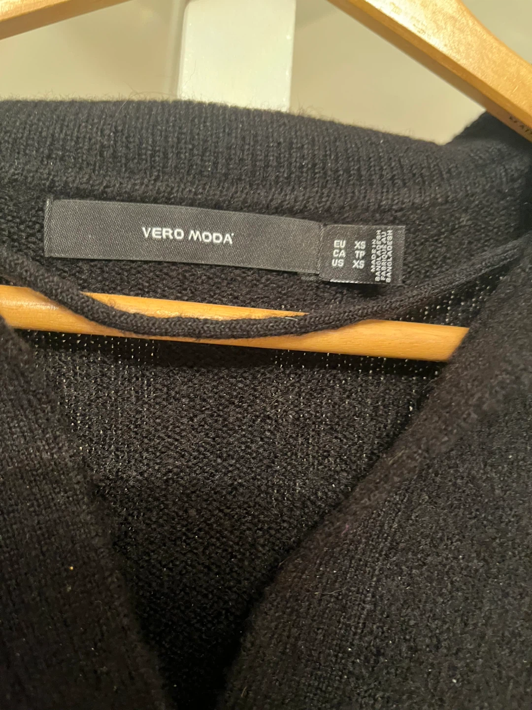 Vero Moda Black Collared Sweater - Size XS - photo 3