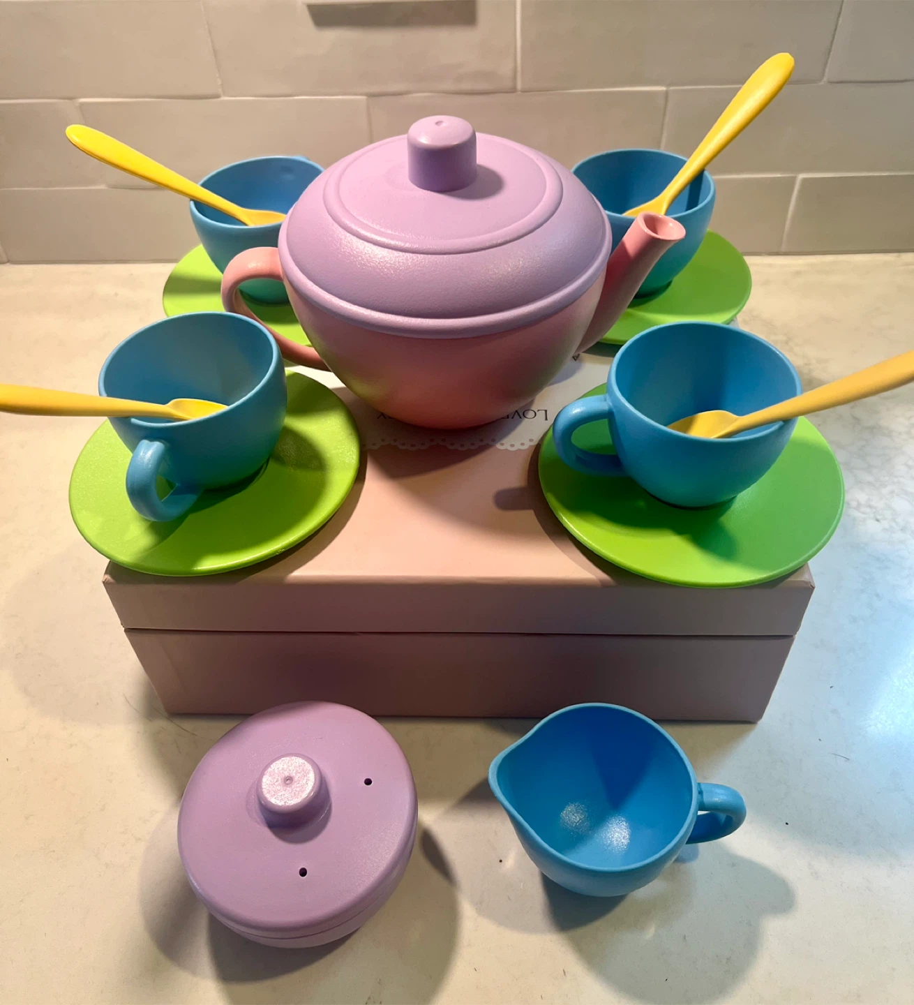 Green Toys Tea Set - photo 2