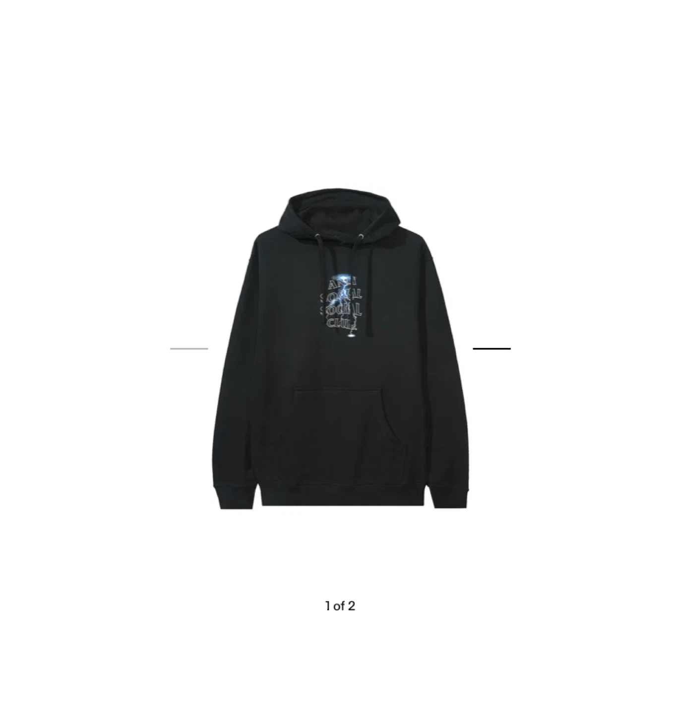 Anti Social Social Club Lightning Hoodie