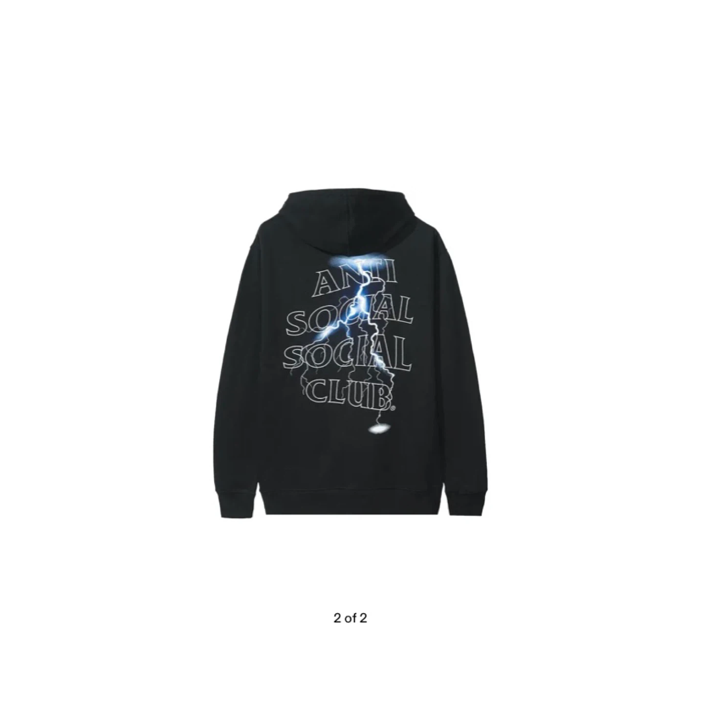 Anti Social Social Club Lightning Hoodie - photo 2