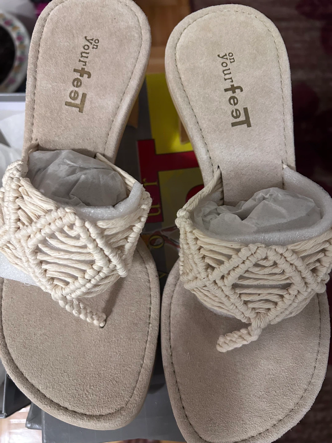 Brand new sizes 6 On Your Feet Sandals - photo 2