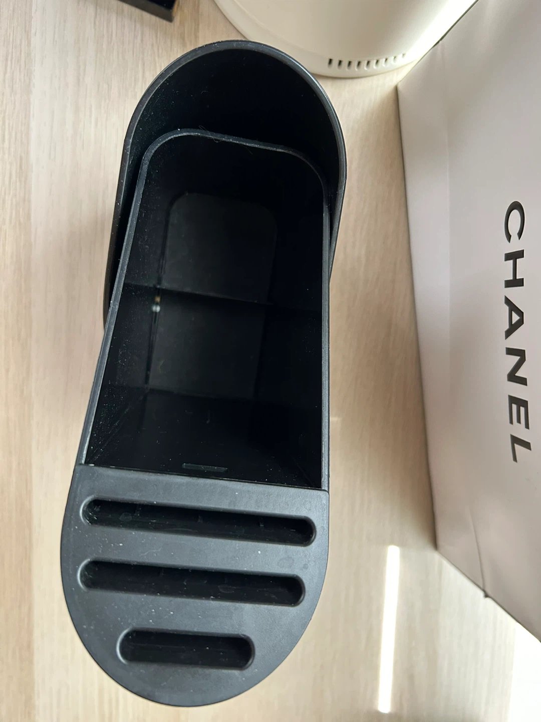 Umbra Black and Silver Utensil Holder - photo 2