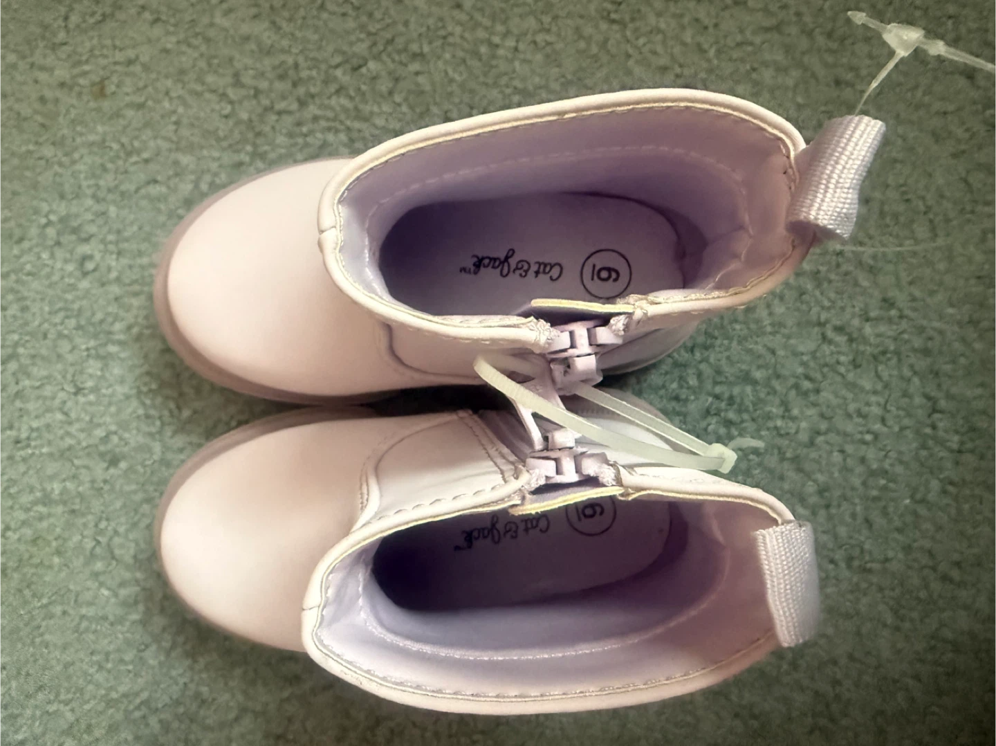 Cat & Jack Kids Size 6 Purple Boots - photo 2