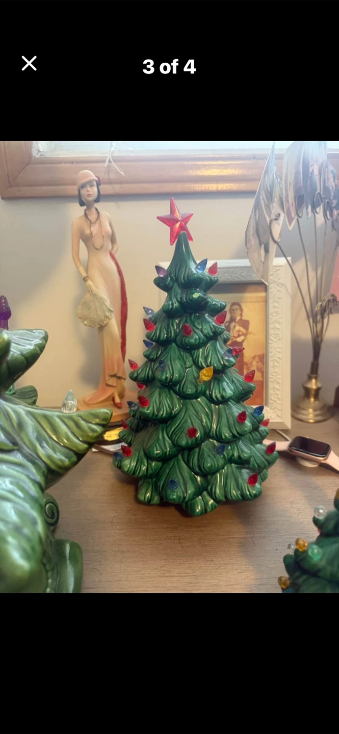 Vintage Ceramic Christmas Tree - photo 2