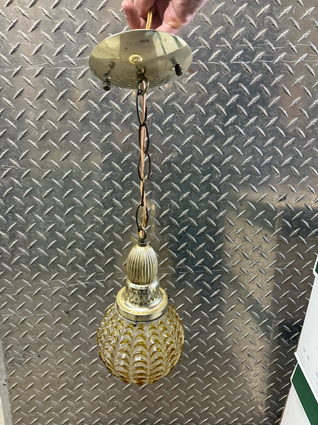 Vintage Hanging light fixture 1960s/70s - photo 3