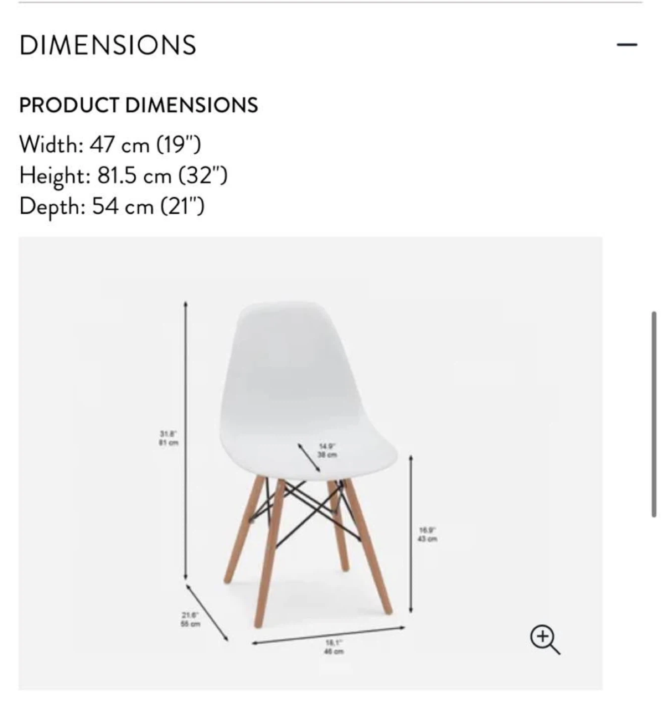 Structube Eiffel Chair - photo 2