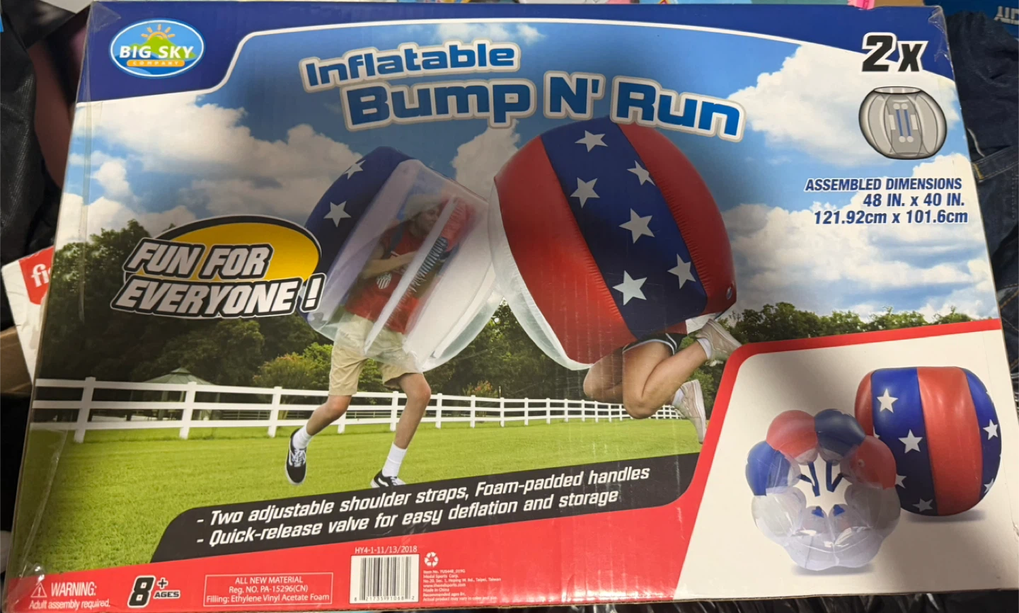 Big Sky Inflatable Bump N' Run 2-Pack