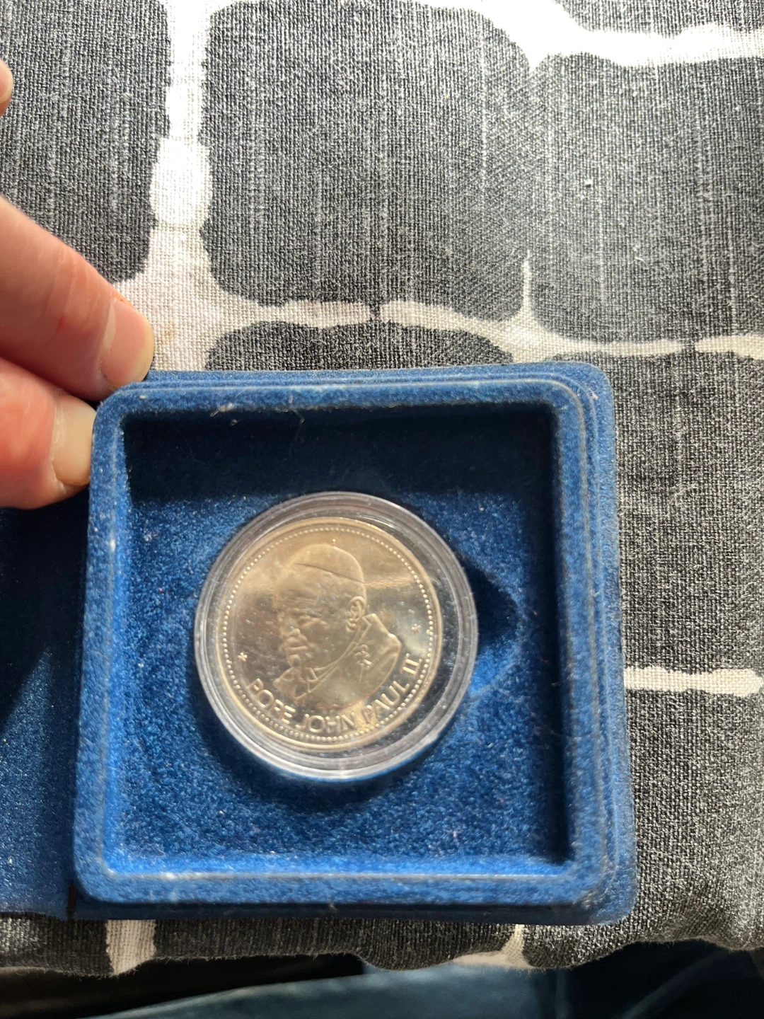 Pope John Paul II Alberta Visit Coin - photo 2